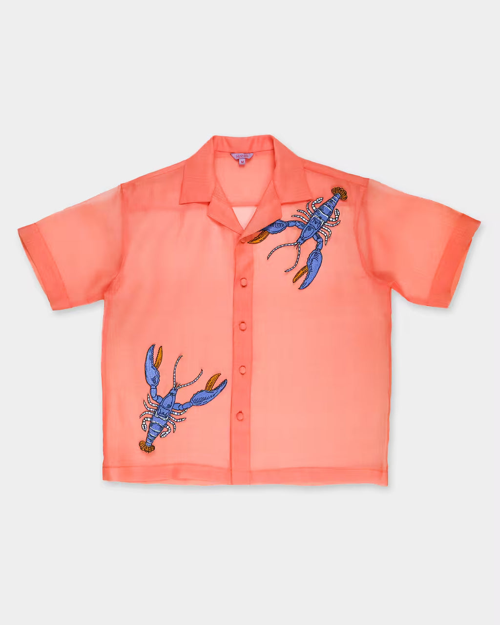 Tavian Polo in Coral Orange